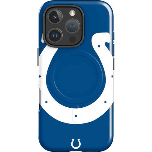 NFL Indianapolis Colts Large Logo iPhone 16 Pro Magsafe Impact Case